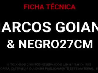 Marcos goiano - veľký čierne šachta 27 cm súložiť ma holý zadok a creampie